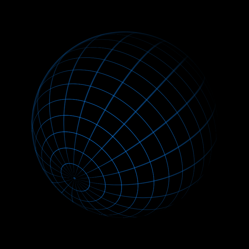 Spinning globe