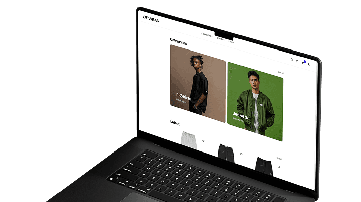 OpWear / E-Commerce store